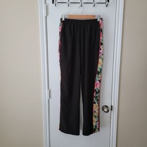 Boston Proper Floral Stripe Pants